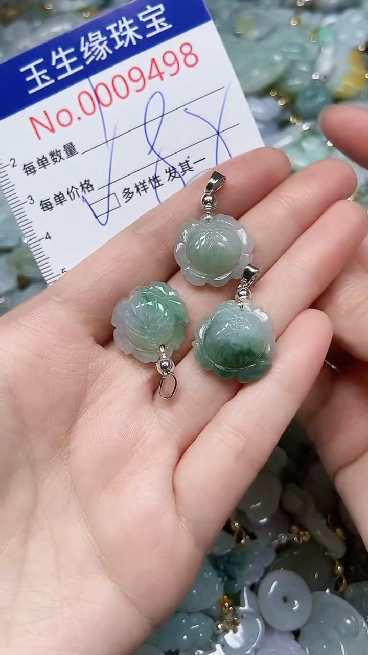 【闪购商品】翡翠颈饰未镶嵌闪购00009498多样性发其一