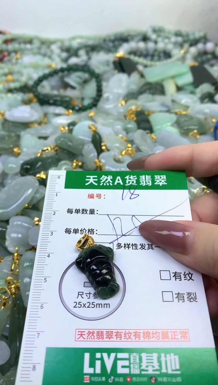 颈饰未镶嵌翡翠纯天然缅甸A货翡翠