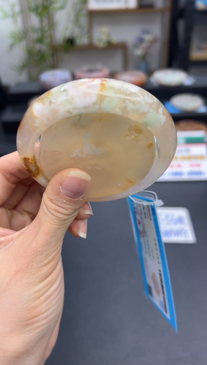 【闪购商品】石英质玉手镯未镶嵌A63(59圈赠送镯心)