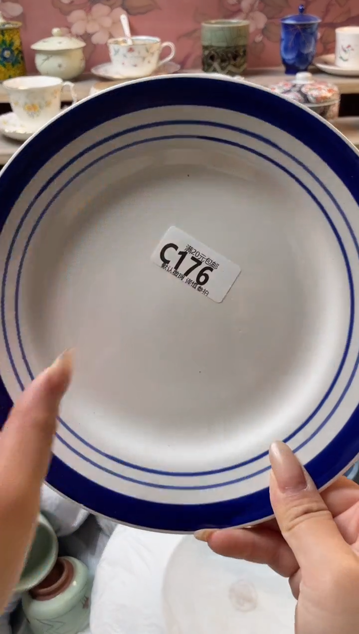 瓷片丫**虹瓷器瓷器C176