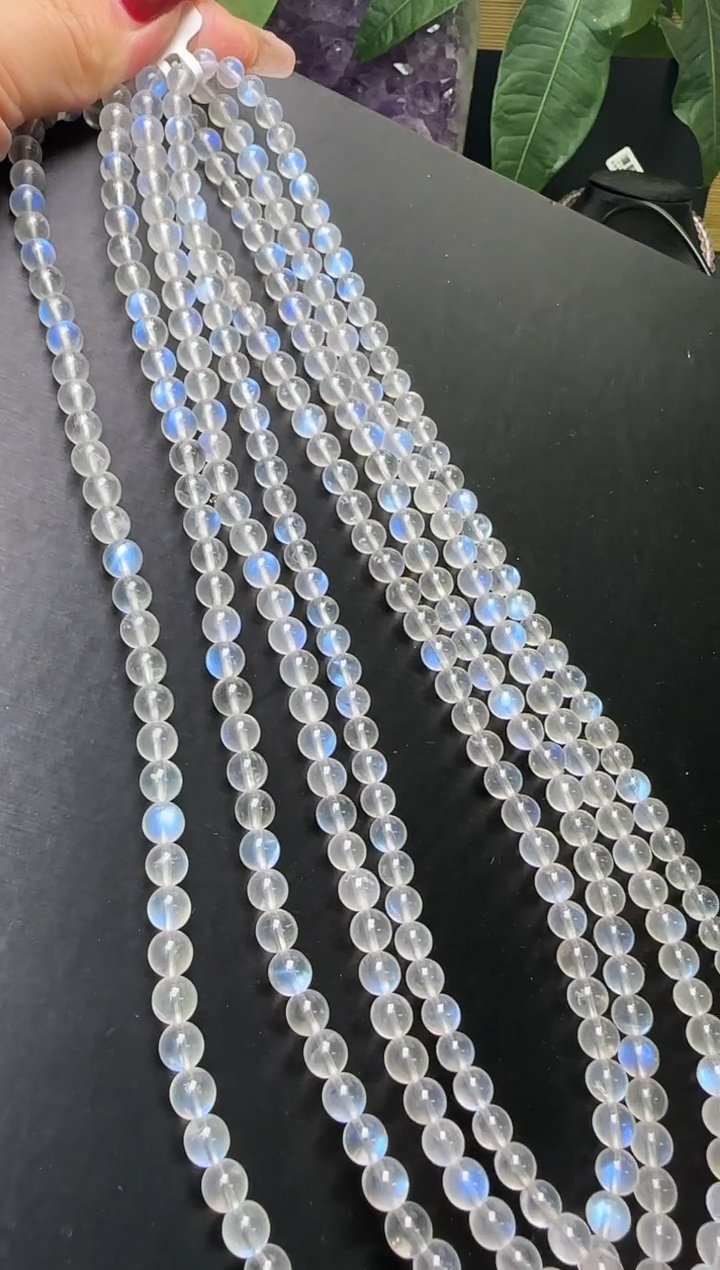 【闪购商品】长石手串未镶嵌月光石多圈手串多样性发一X30806