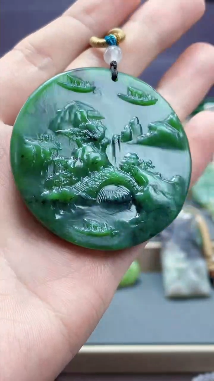 【闪购商品】和田玉吊坠未镶嵌99