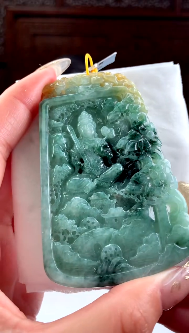 【闪购商品】定制翡翠未镶嵌天然A货翡翠（拍一发一）