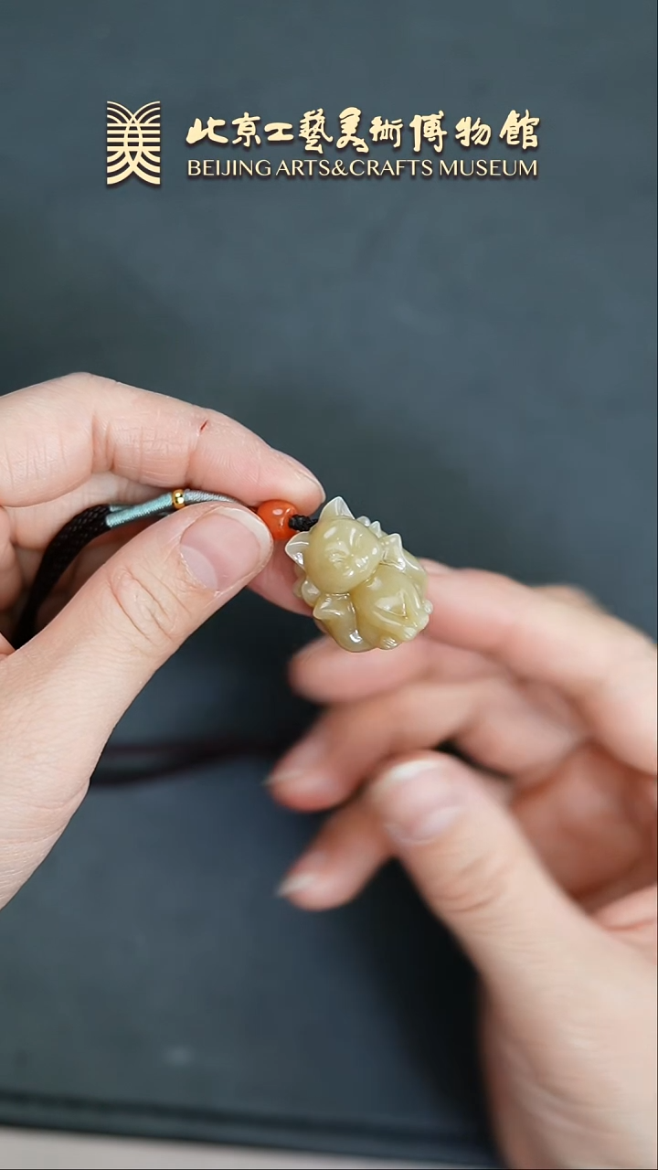 【闪购商品】和田玉颈饰未镶嵌B0206GMD111九尾狐