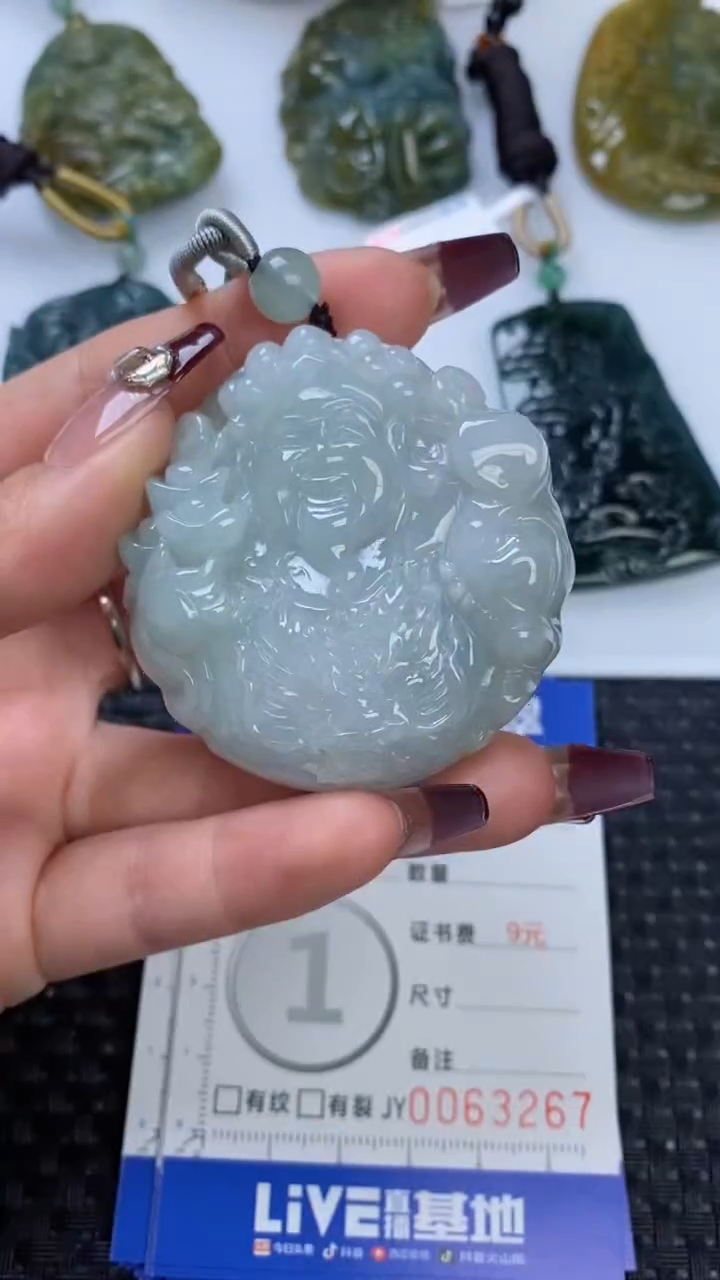【闪购商品】翡翠颈饰未镶嵌1111111111111111