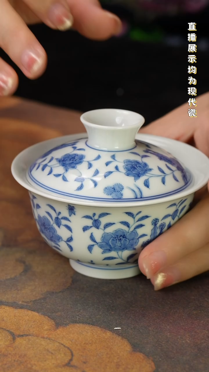 景德镇手工手绘陶瓷杯