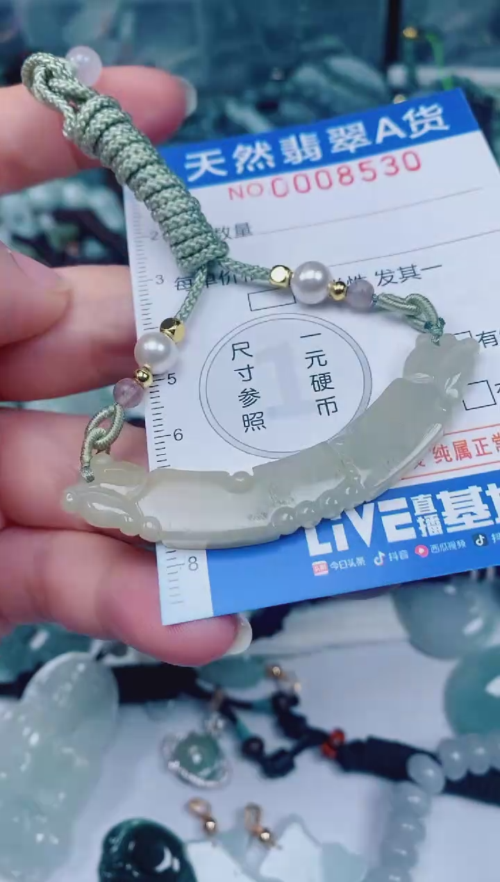 颈饰未镶嵌翡翠00008530