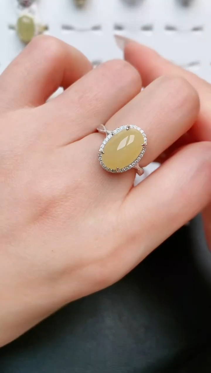 【闪购商品】翡翠戒指银S925镶嵌.....