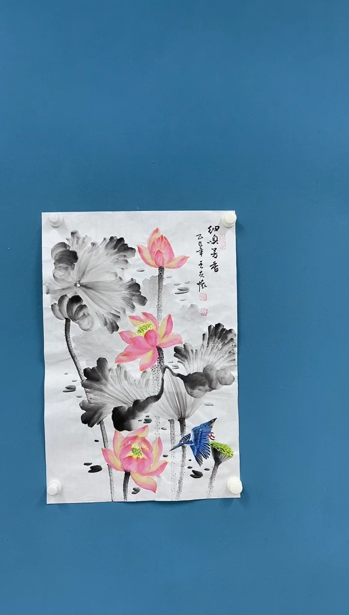 【闪购商品】国画2.16-王夫怀-四尺三开71