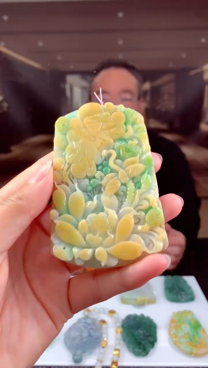 【闪购商品】定制翡翠未镶嵌天然A货翡翠（拍一发一）