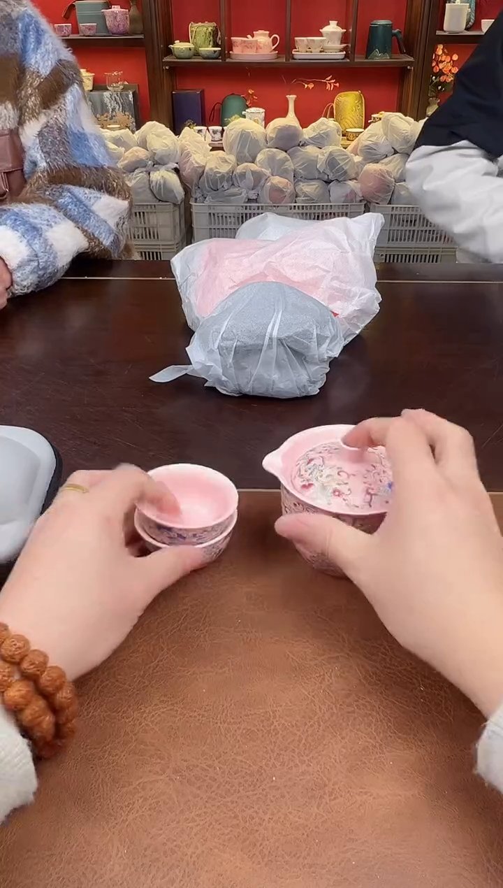 【闪购商品】粉缠枝莲111111111111111