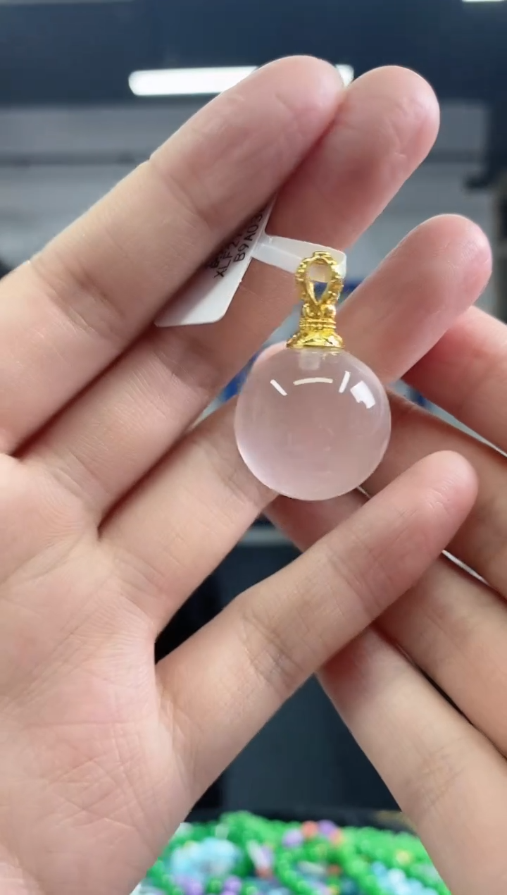 吊坠未镶嵌水晶多样性发其一颜色微差
