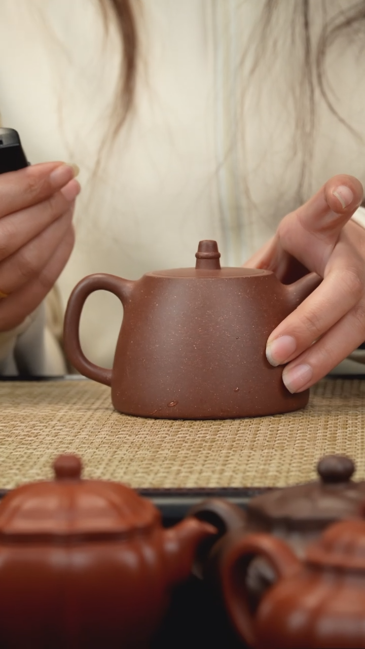 【闪购商品】紫砂茶壶底槽清卡盖