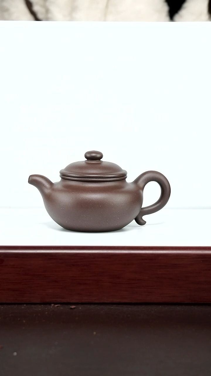 【闪购商品】紫泥茶壶底槽青200毫升