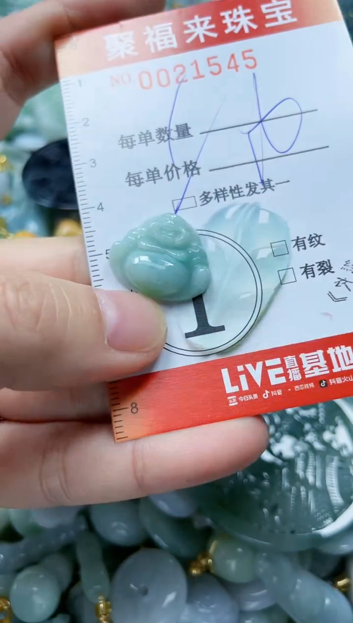 【闪购商品】翡翠颈饰未镶嵌闪购0021545多样性发其一