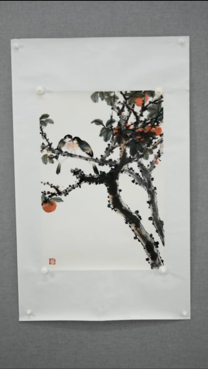 【闪购商品】绘画岑今-花鸟-2.8平尺-03