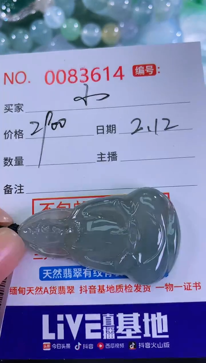 【闪购商品】翡翠颈饰未镶嵌小