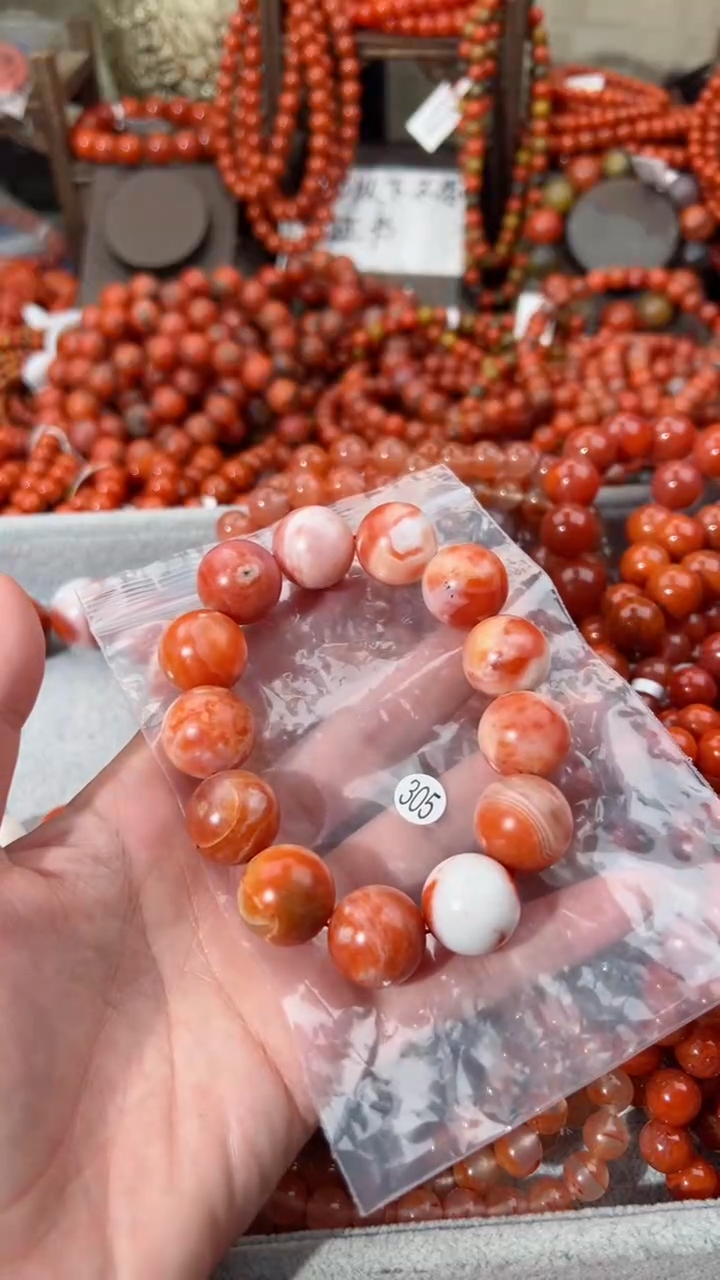 【闪购商品】南红玛瑙手串未镶嵌17+