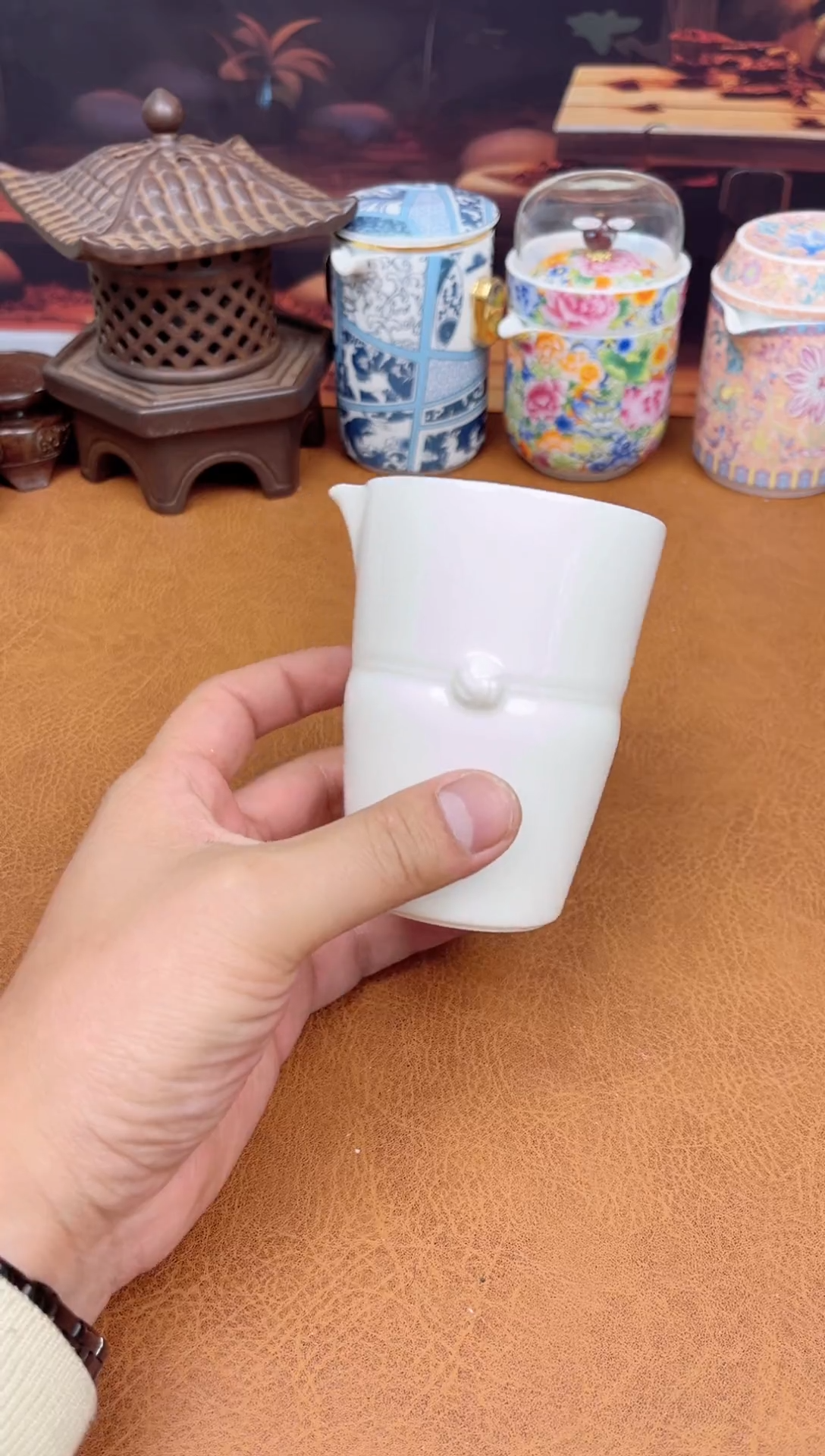 【闪购商品】陶瓷茶具摆件茶叶罐