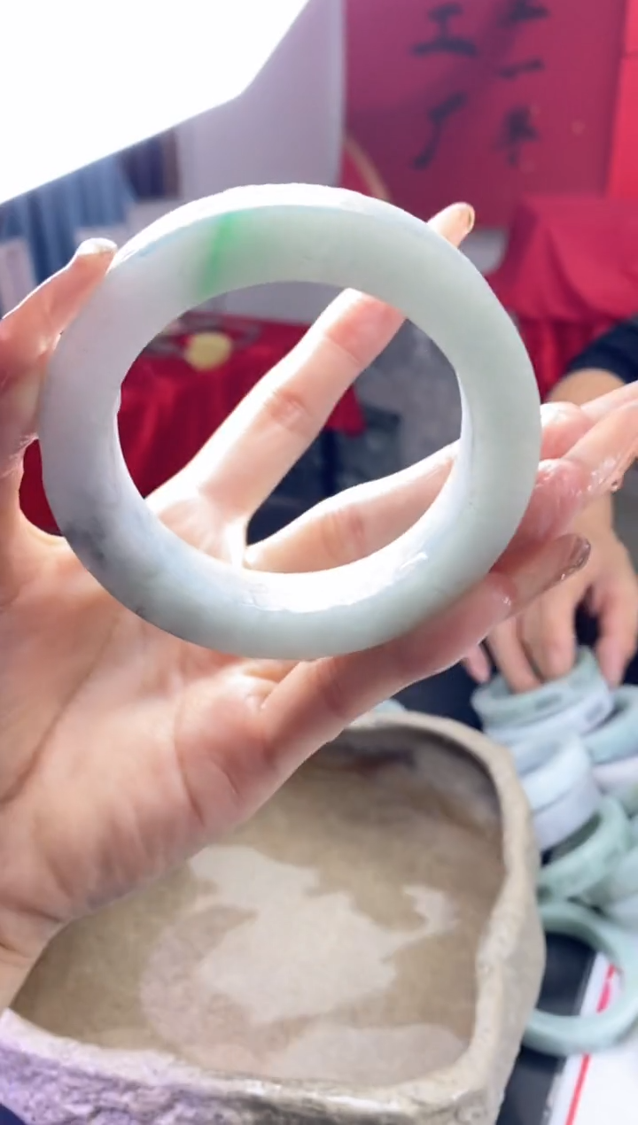 【闪购商品】定制翡翠毛胚定制手镯未镶嵌毛胚定制手镯