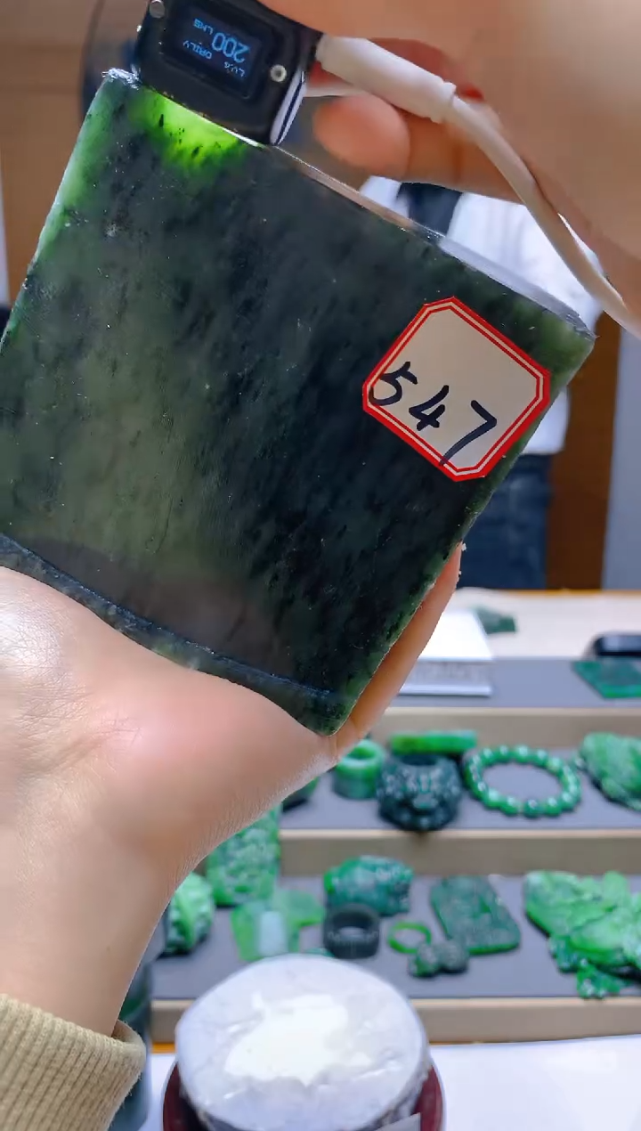 【闪购商品】和田玉（碧玉）珠宝半成品未镶嵌1