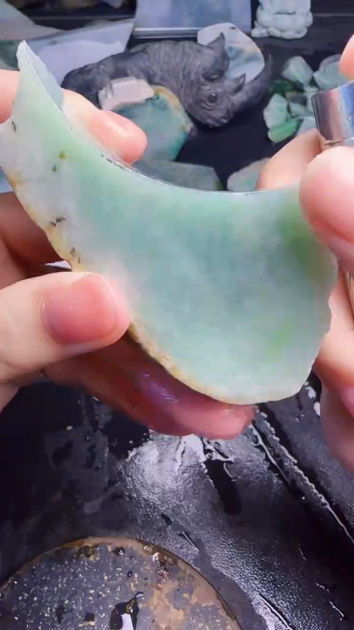 未镶嵌挂件翡翠天然翡翠015