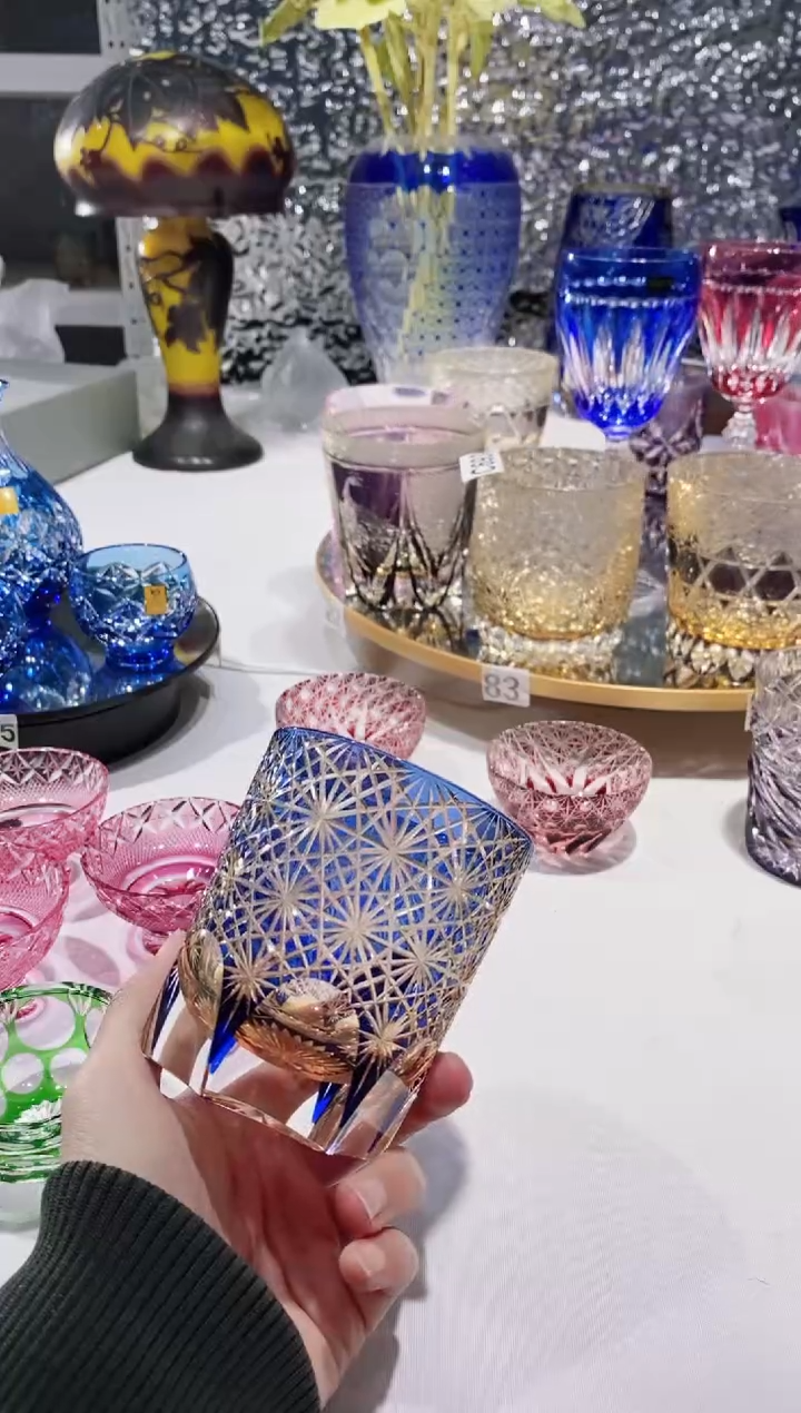 【闪购商品】水晶玻璃无手柄款小金橘微瑕