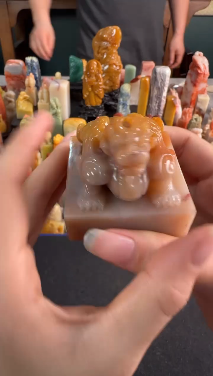 【闪购商品】青田石印石5577包七字