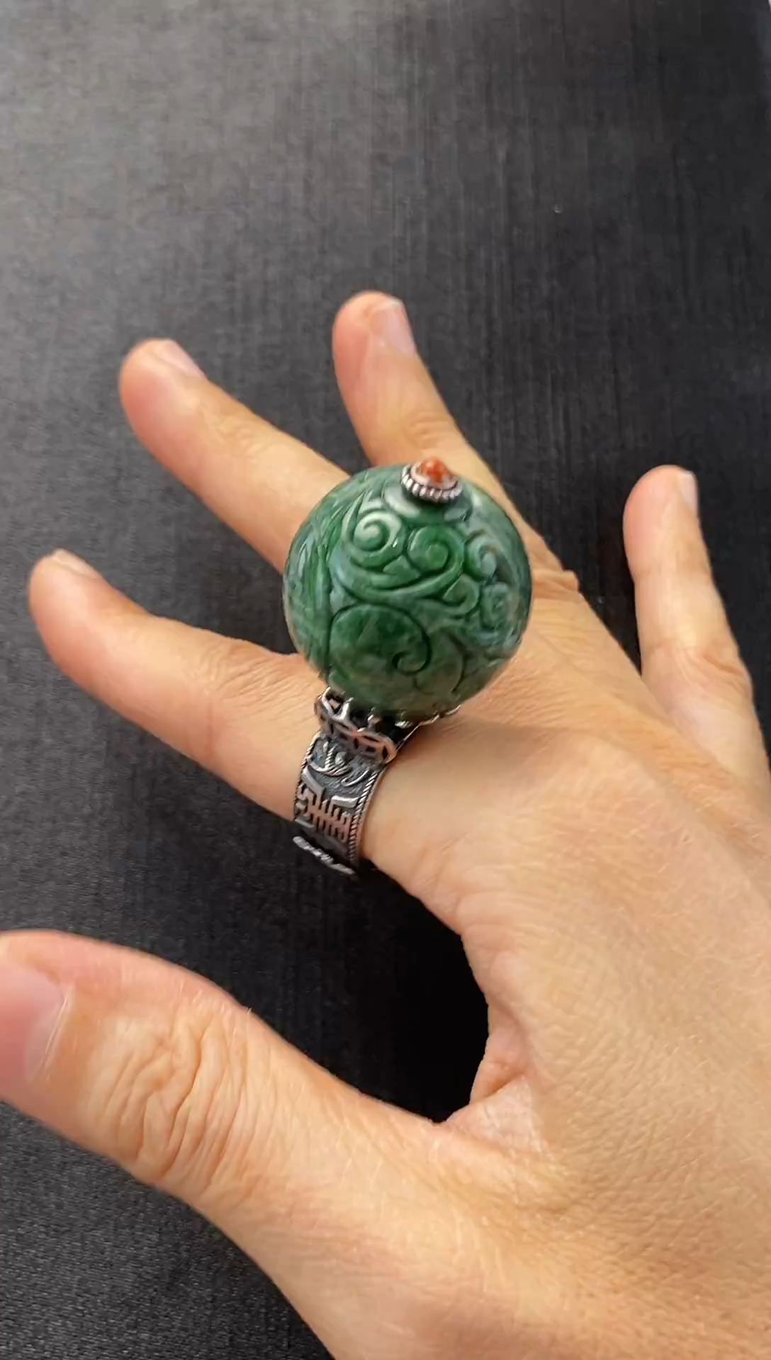 无925银设计师戒指