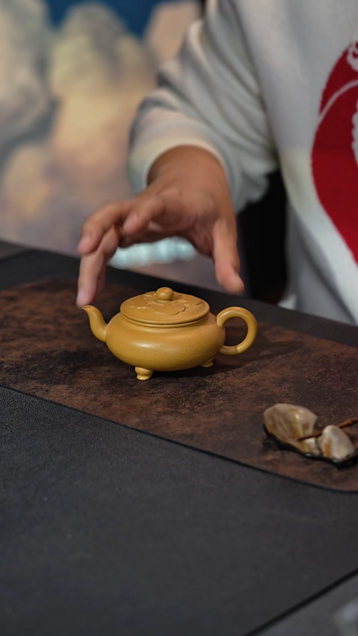 【闪购商品】紫砂茶壶大彬如意 