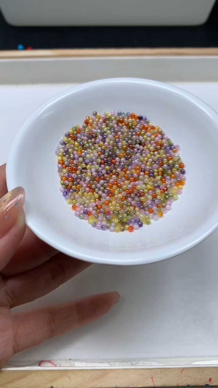 未镶嵌天然锆石散珠D768 彩锆石2mm100个9.9元