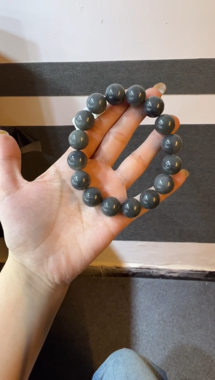 未镶嵌手串和田玉青花手串（产地直发）