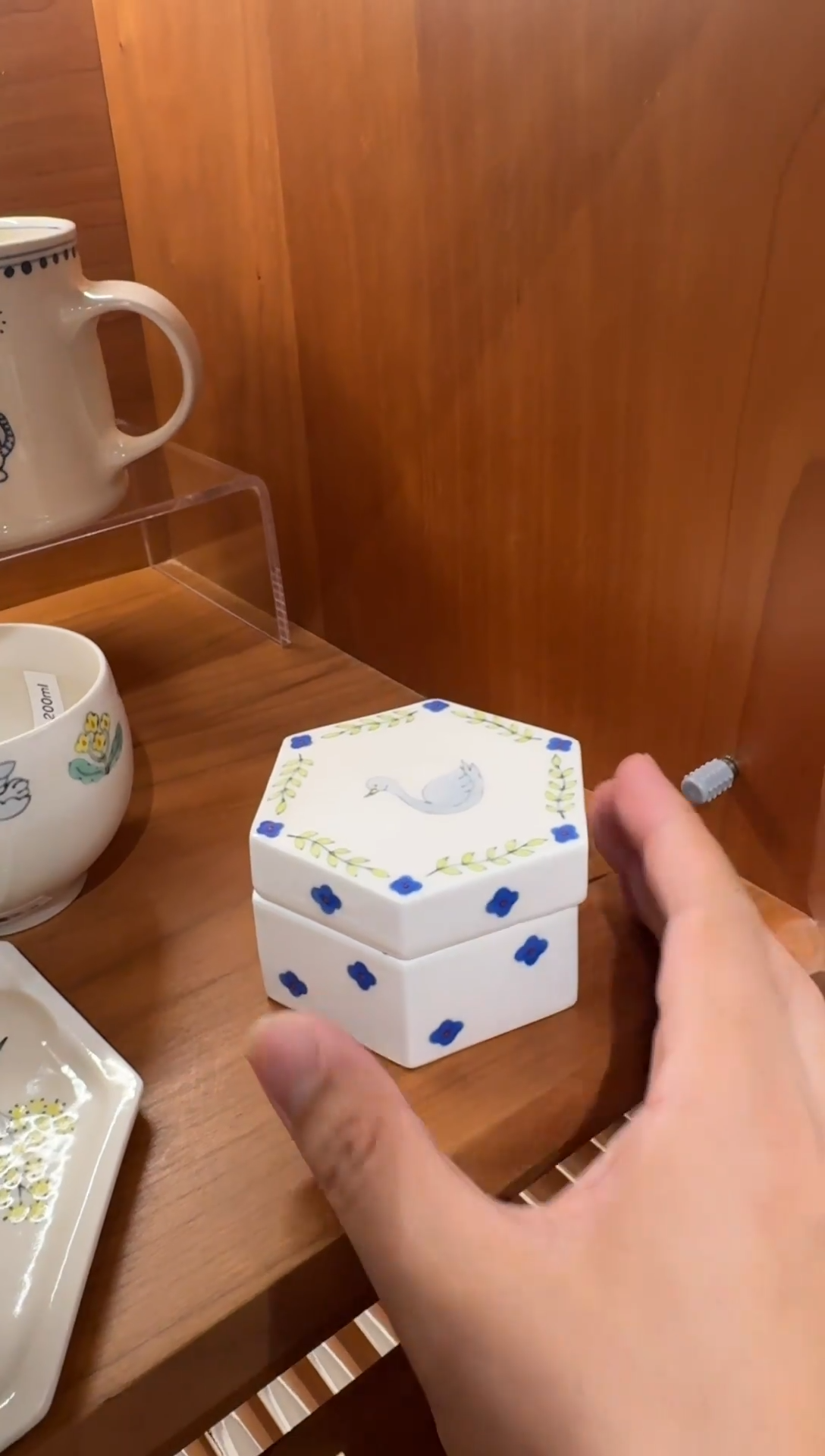 陶好**?日本陶艺作家手作器物井川绚子小盖物
