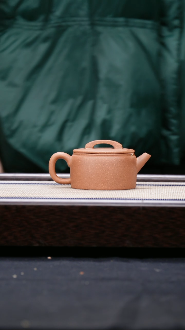 【闪购商品】紫砂茶壶段泥汉瓦壶 刻绘 