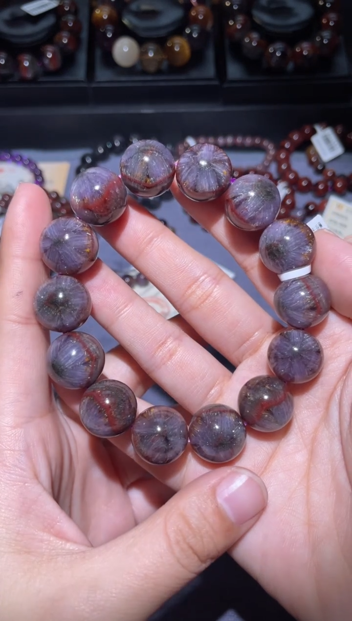 【闪购商品】水晶手链未镶嵌极光16mm分三笔付款总价25388