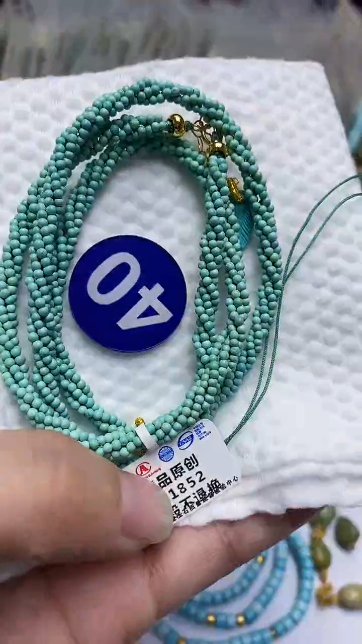 【闪购商品】绿松石项链未镶嵌40