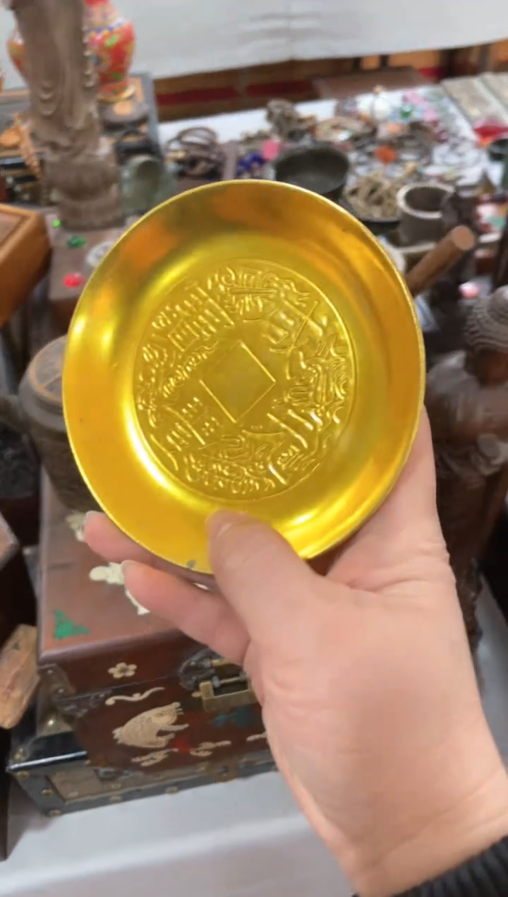 【闪购商品】1宫廷影视老旧工艺摆件