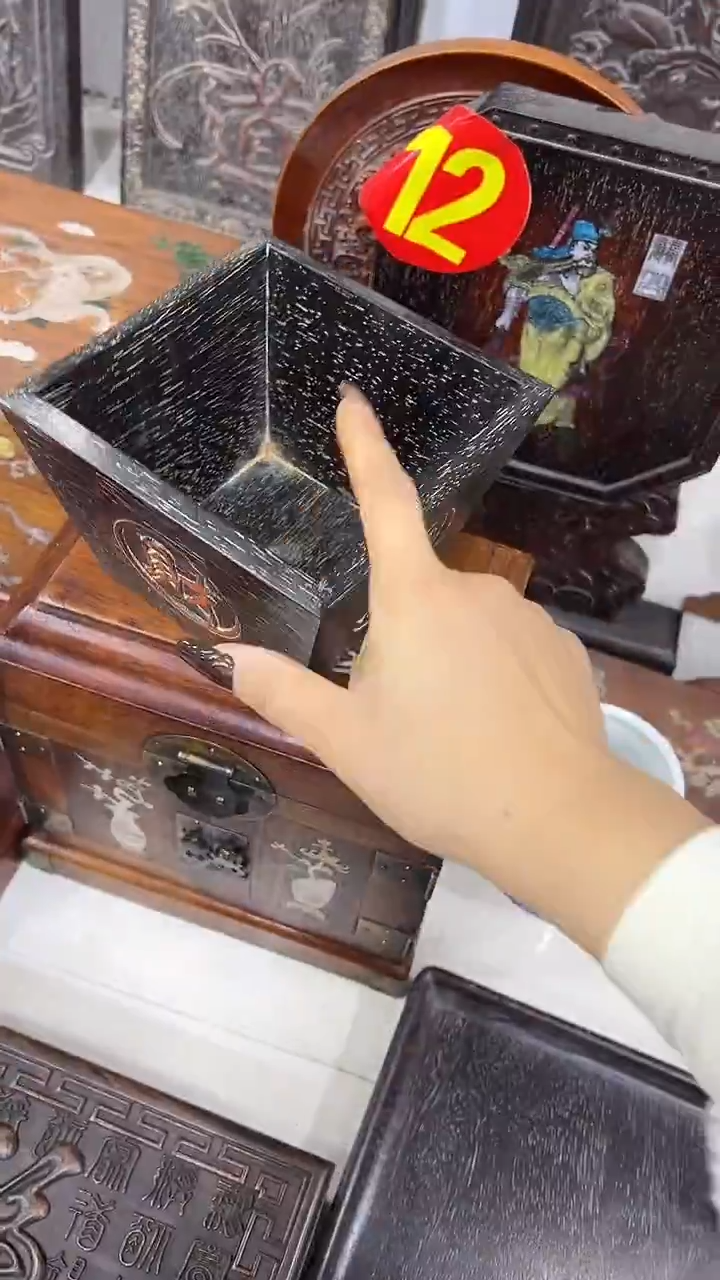 木沐头淘摆件木雕件