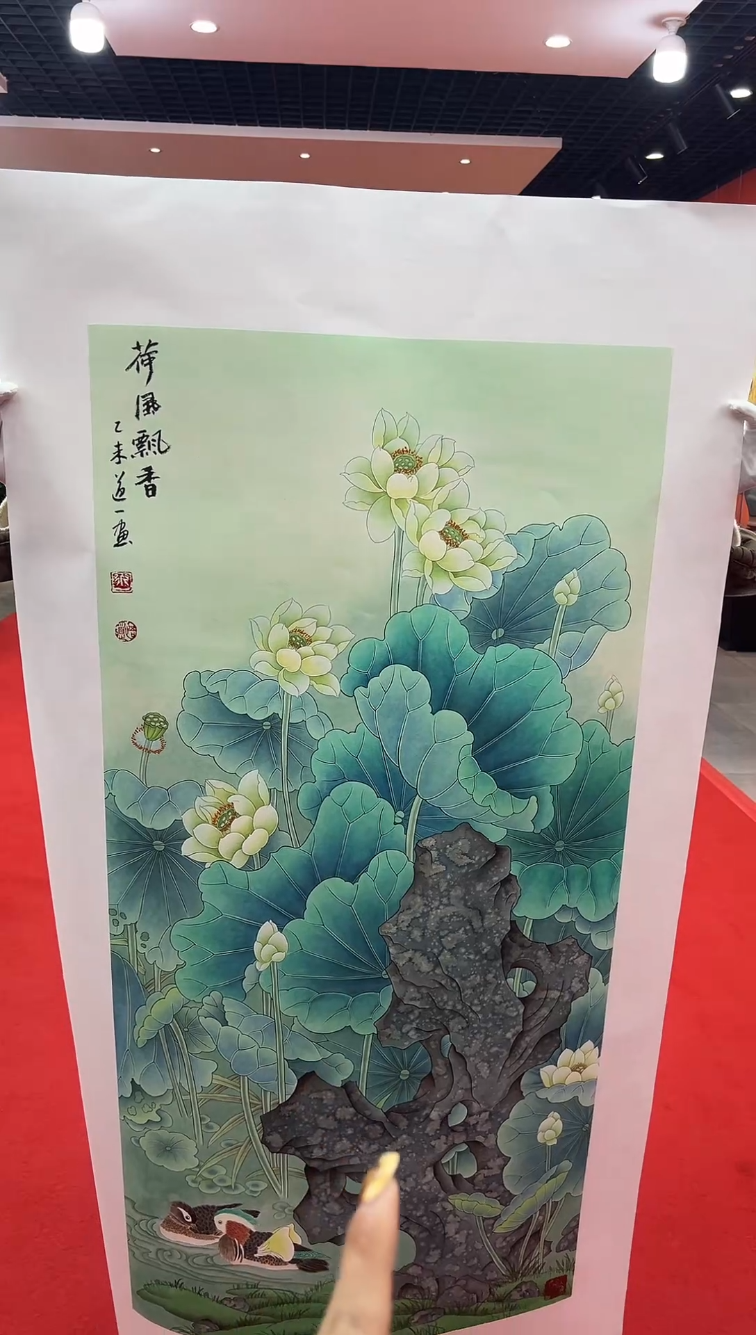 【闪购商品】国画道一老师亲笔绘画作品A67