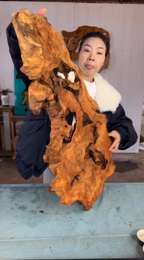 【闪购商品】香杉木木艺杉木瘤随型【原料】032
