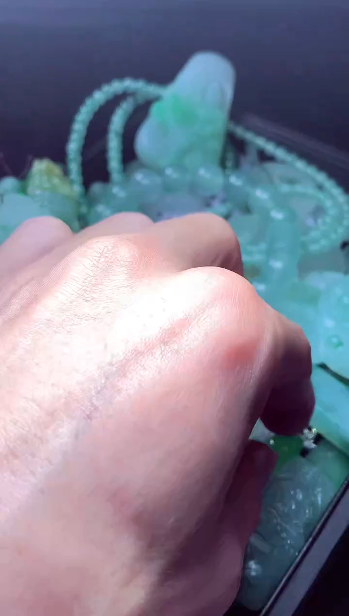 未镶嵌定制翡翠熙*#翡翠毛货定制