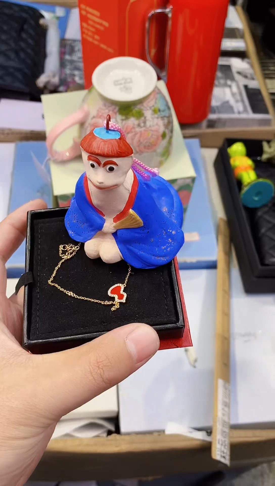 【闪购商品】瓷片红手-都是我的大宝贝儿瓷器