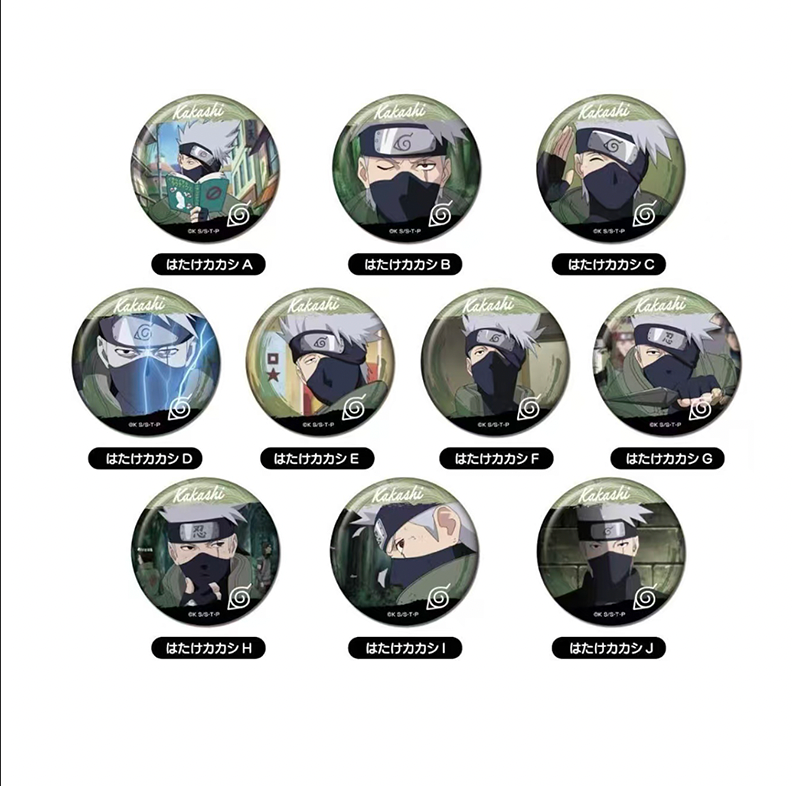 【拆盒】日谷火影忍者个人池徽章盲盒（直播代拆）