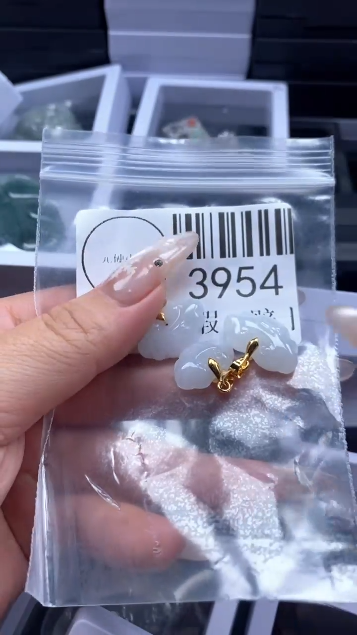 颈饰未镶嵌翡翠3954