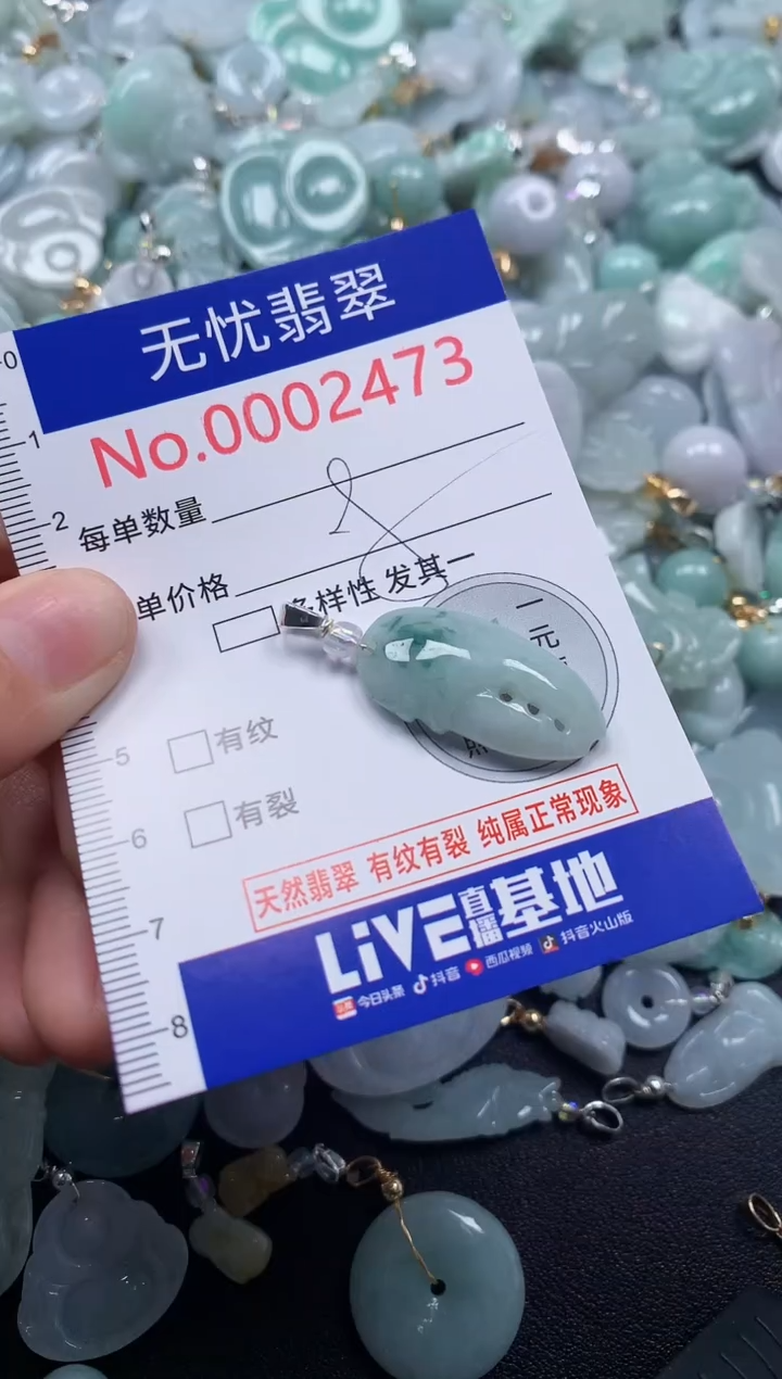 颈饰未镶嵌翡翠2473