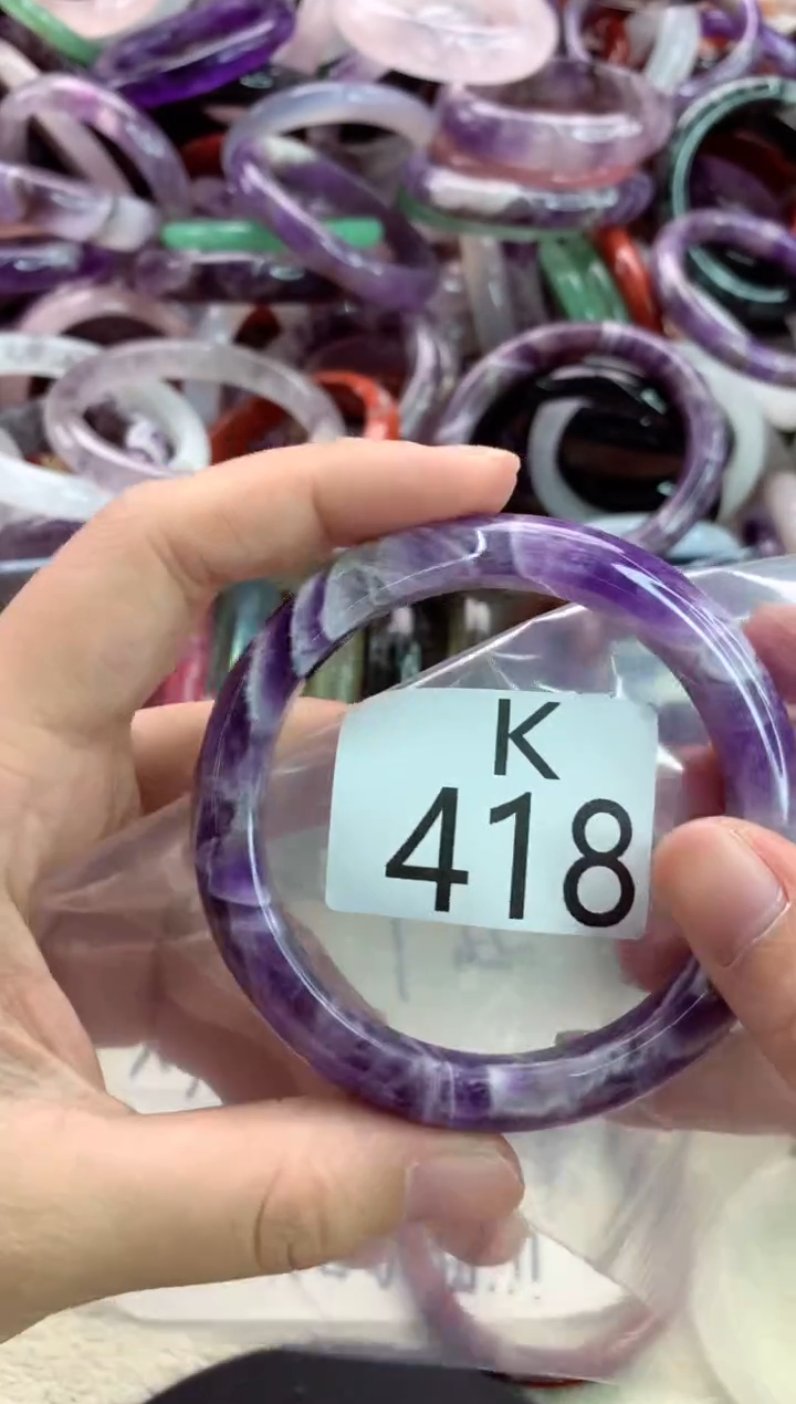 未镶嵌手镯水晶K418-57