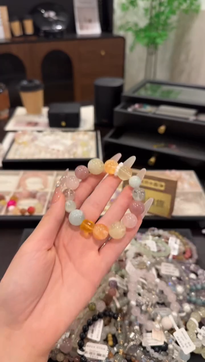 水晶手链合金多宝x1790