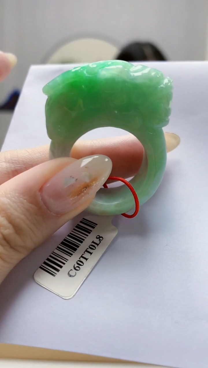 未镶嵌定制翡翠4812jw-毛货挂件10