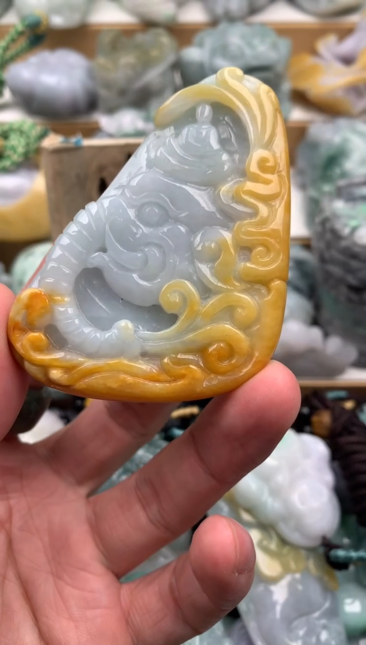 吊坠(不含链)未镶嵌翡翠1