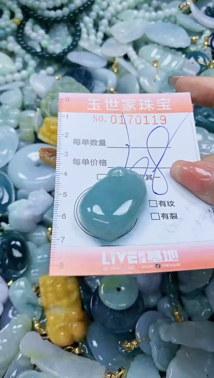 【闪购商品】翡翠颈饰未镶嵌闪购0170119